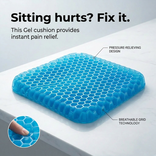 Pressure Relief Seat Cushion